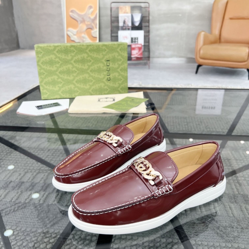 G*u*i leather shoes
